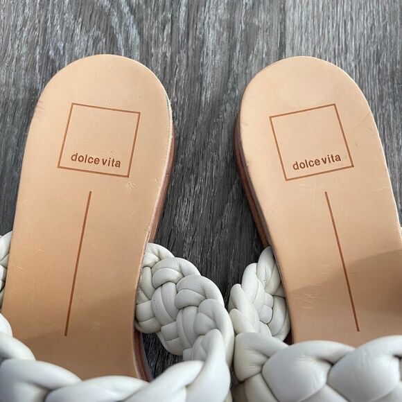 Dolce Vita Women’s Persey Leather Slip On Mule Sandals - Size: 9.5 - Picture 6 of 9